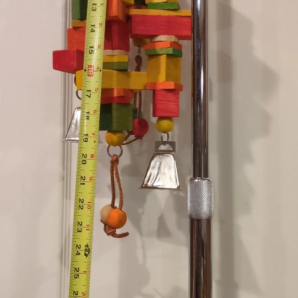For Kitty Rescue! XL Parrot Wooden Block Toy, All Living Things